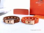 AAA Replica Hermes Kelly Bracelet with Rose Gold Buckle
